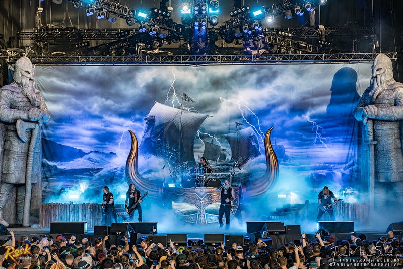 Amon Amarth - White River Amphitheatre - Auburn, WA 8.4.23