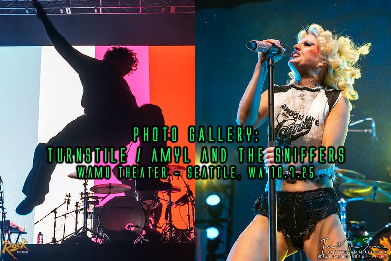 Turnstile / Amyl and the Sniffers - Wamu Theater - Seattle 10.7.25