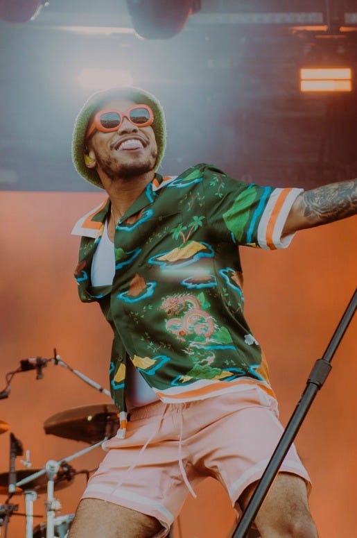 Anderson .Paak performs at 'Made In America'