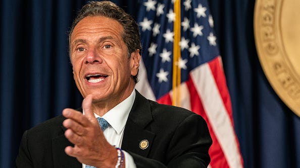 WATCH: Cuomo accepts Emmy award for COVID briefings: 'Thank you for this tremendous honor'