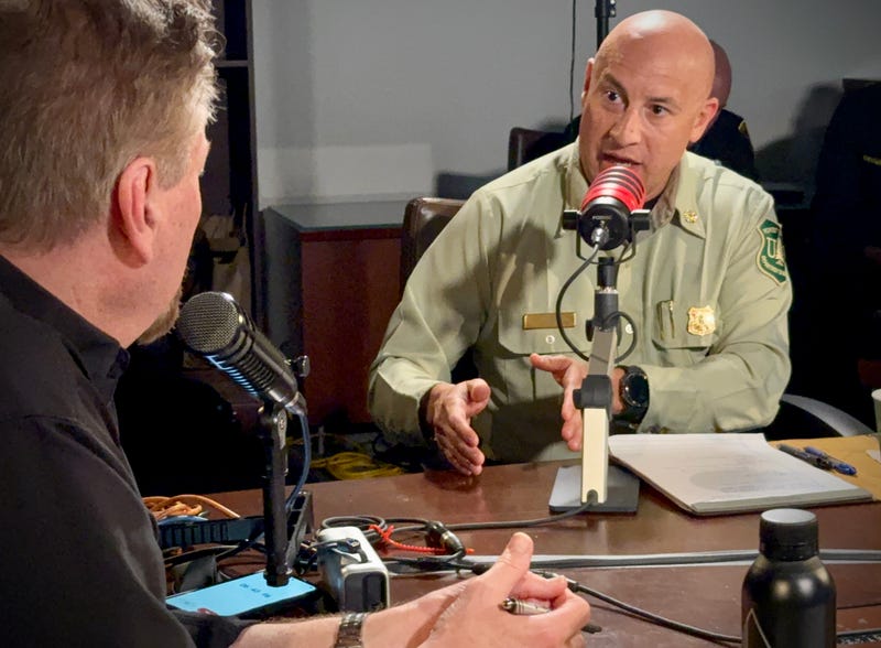 Angeles National Forest Fire Chief Robert Garcia