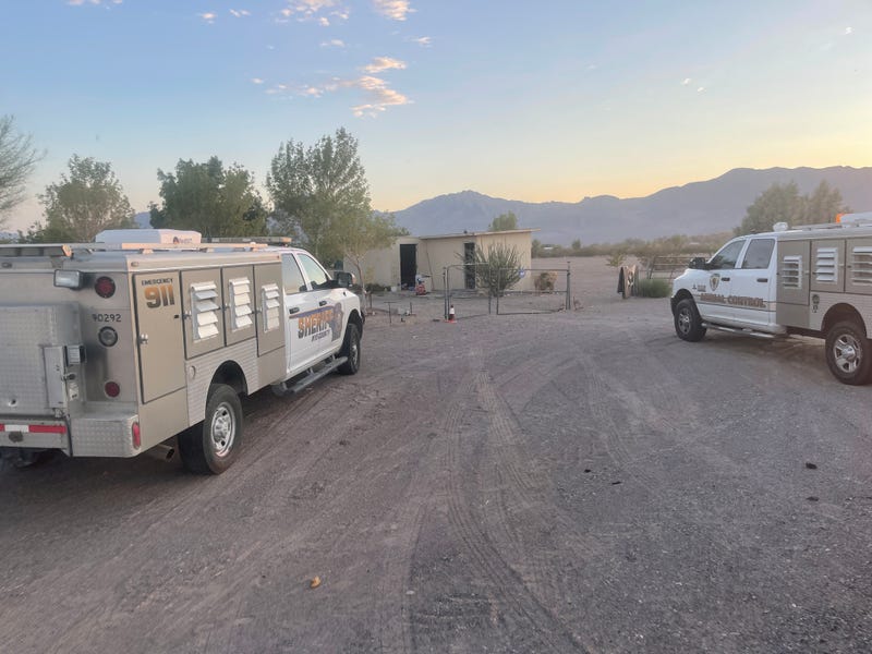 Property in Amargosa Valley where 300 dogs were seized