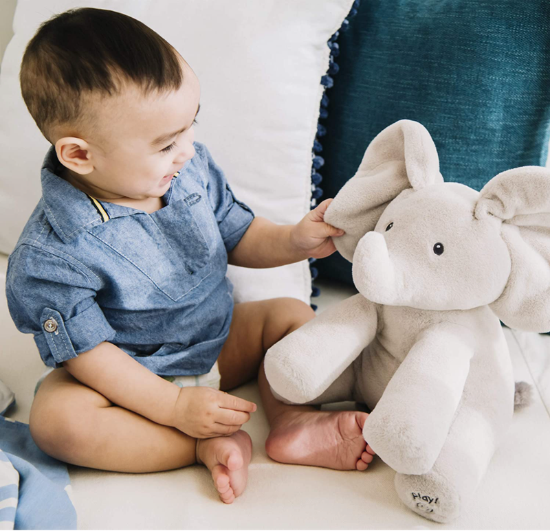 Animated Flappy The Elephant Stuffed Animal Plush