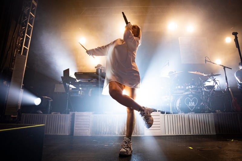 Anne-Marie performs on stage at O2 Academy Leeds on May 27, 2019 in Leeds, England.