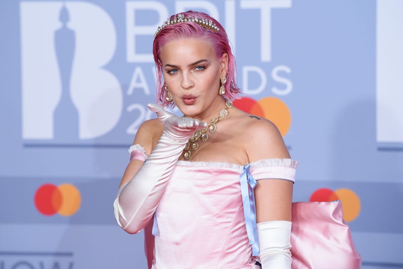 Anne-Marie attends The BRIT Awards 2020 at The O2 Arena on February 18, 2020 in London, England.