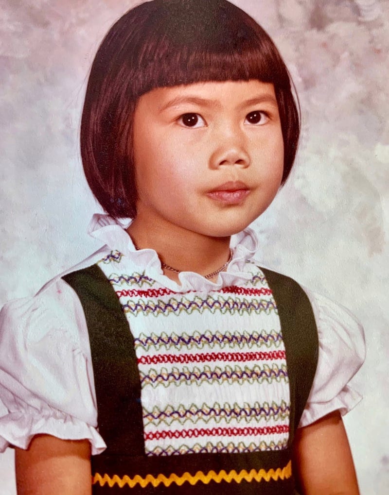 Anne Pham in an undated school picture taken before she was killed in 1982