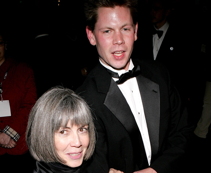 Writer Anne Rice and her son author Christopher Rice