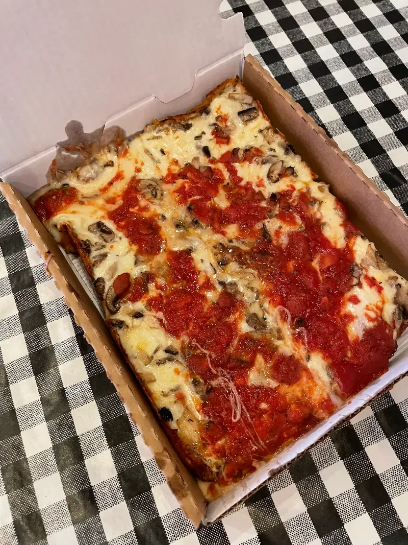 Detroit Style pizza at Buddy's