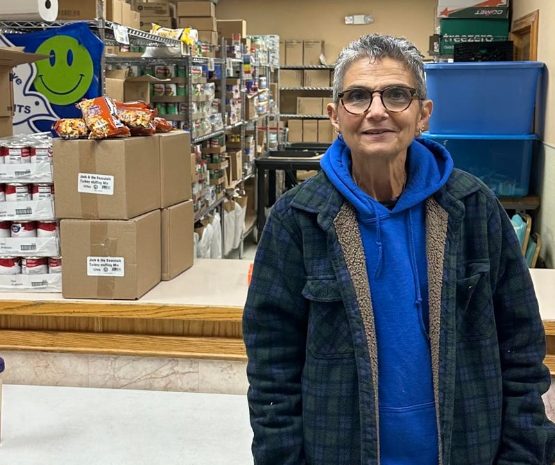 Annie Carlson, Volunteer Coordinator for St. Patrick's Food Pantry in Buffalo