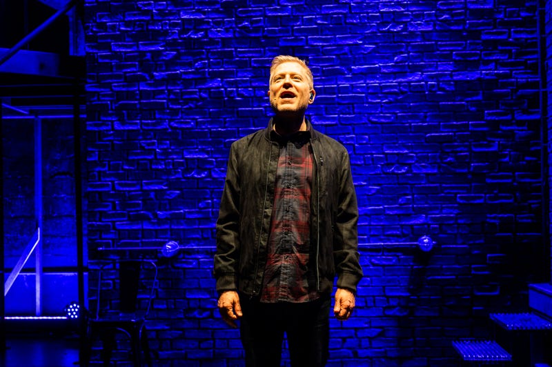 Still of Anthony Rapp onstage during his one-man show "Without You."