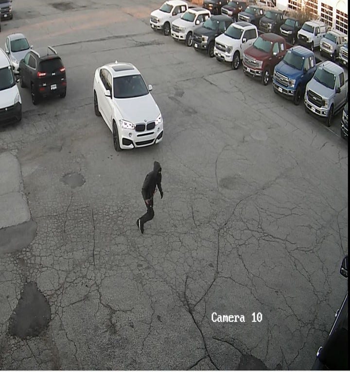 Police are investigating after car thieves hit two north suburban dealerships.