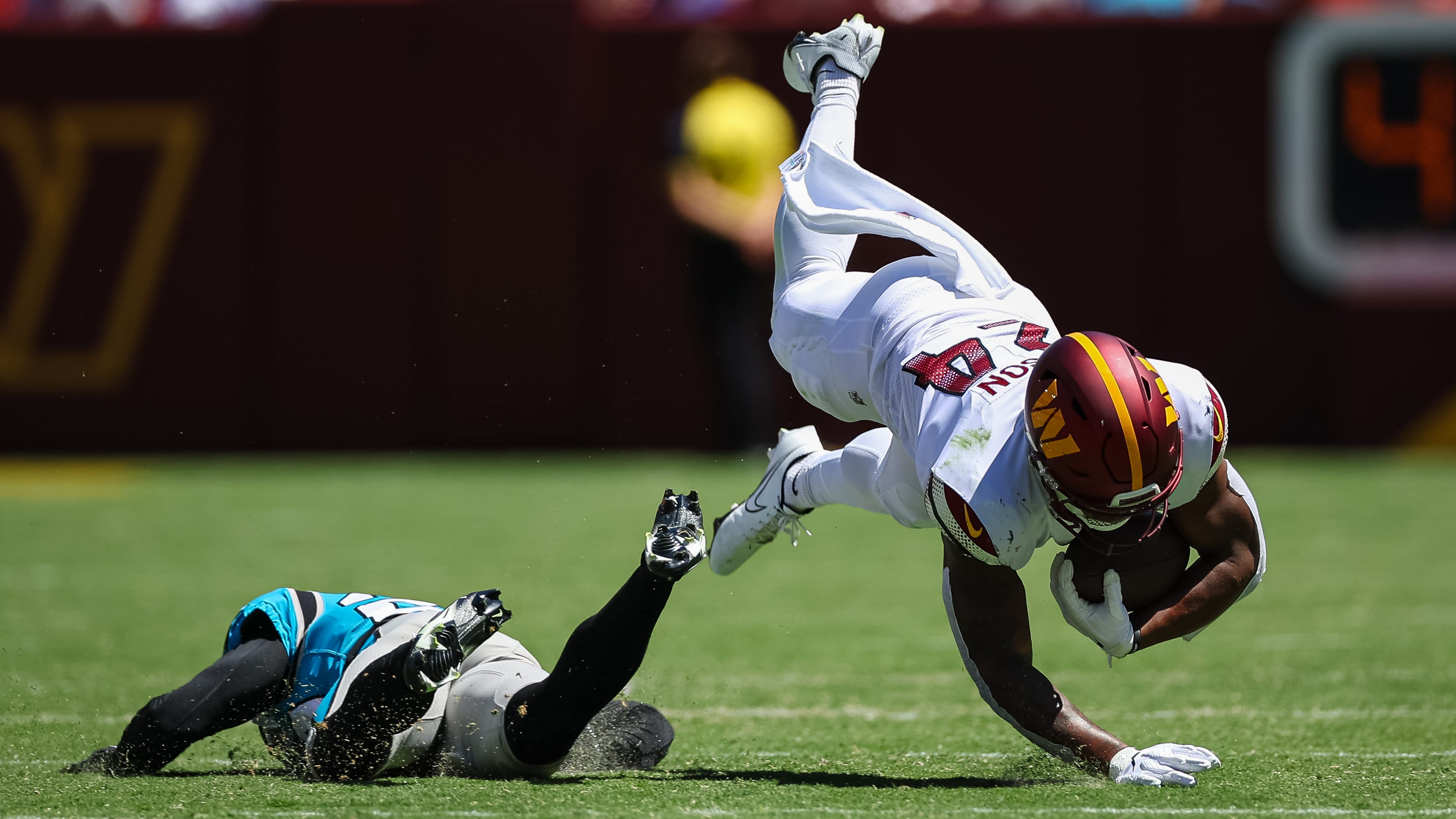 Logan Paulsen: Antonio Gibson fumbling problem 'is a thing'
