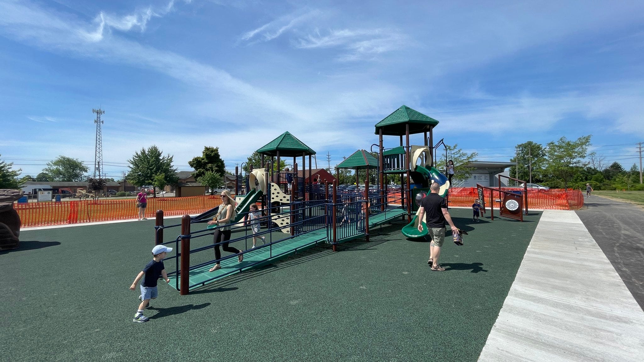 Graffiti at Kenney Park in Tonawanda cleared