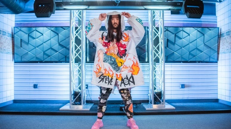 EXCLUSIVE: Steve Aoki on Punk Parties, Lady Gaga, and Bonding With Travis Barker