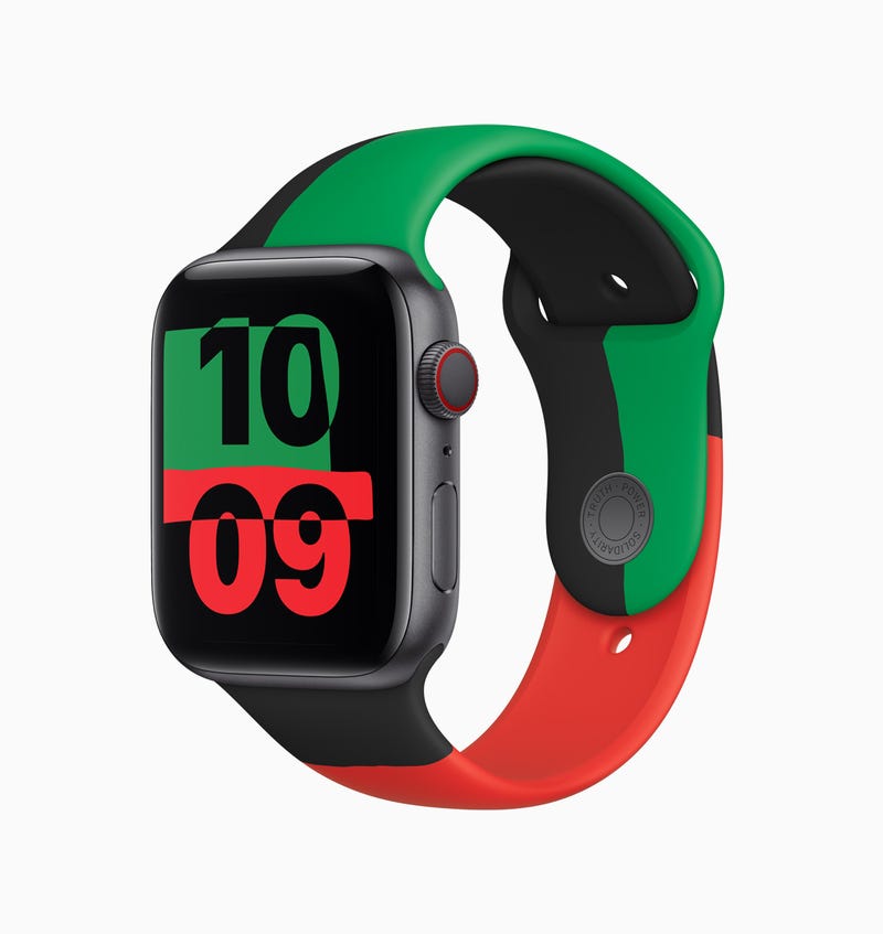 Limited-edition Apple Watch Series 6 from the Black Unity Collection