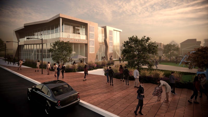 Future rendering of Aquarium of Niagara
