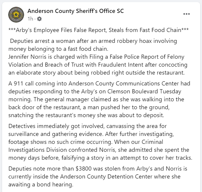 ACSO Facebook Page