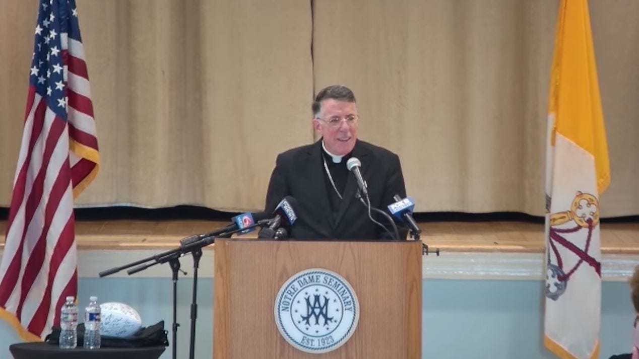 Pope appoints James Checchio as new Archbishop of New Orleans