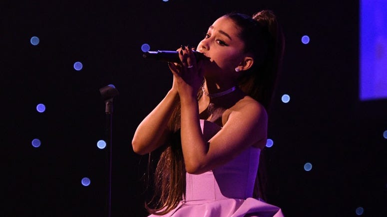 Ariana Grande's Pete Davidson Tattoo "Evolves" as Her 'Sweetener' Tour Starts