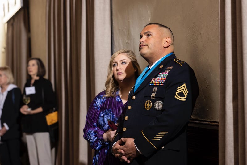 Peter Leguizamon and wife Vanessa