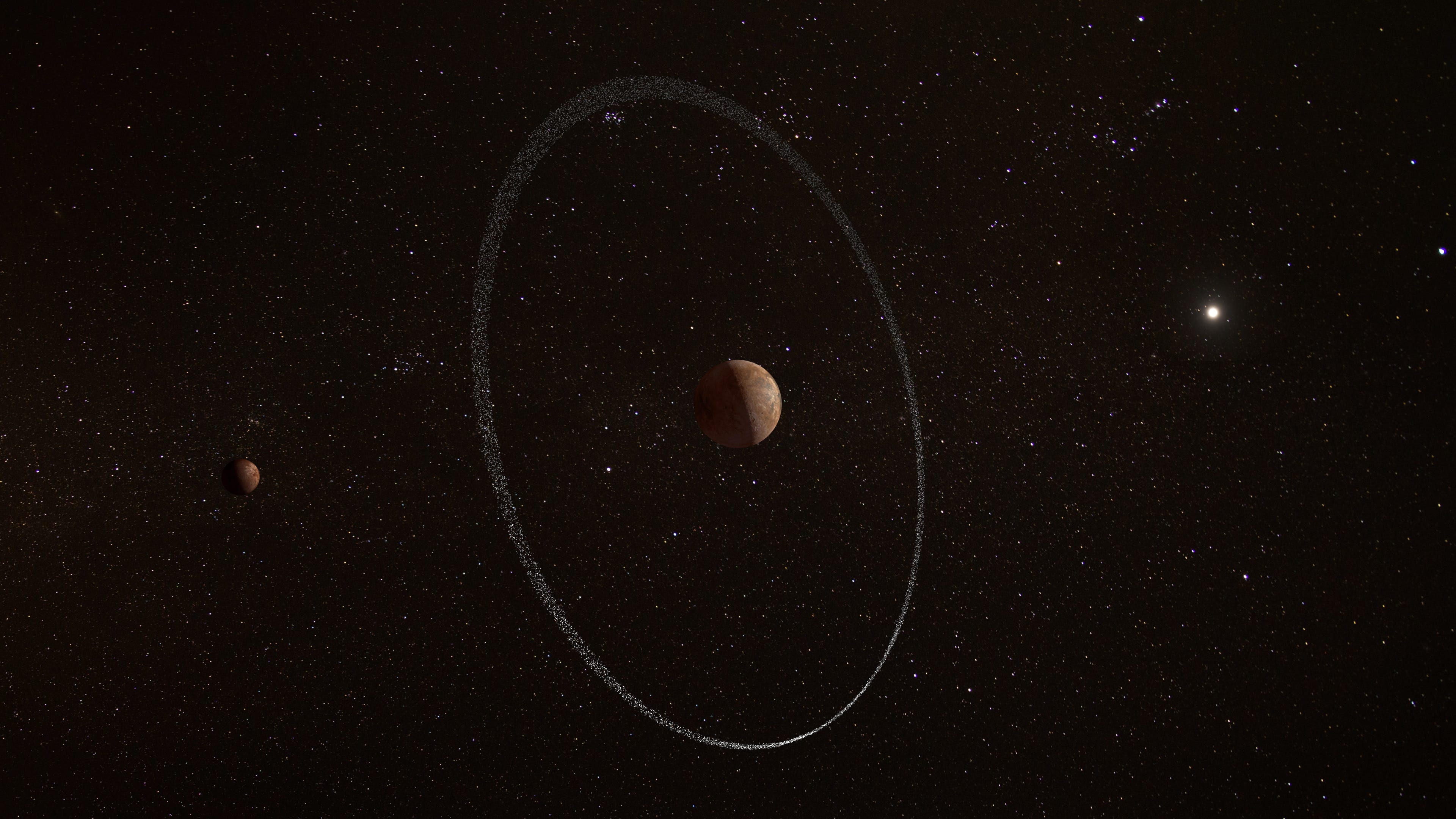 ‘Unusual’ ring discovered around a dwarf planet