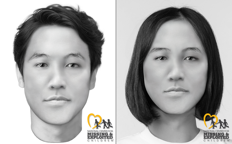 New renderings show what Asian Doe may have looked like as a male and a female