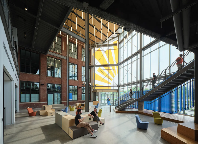 The newly opened Aspire Center in Austin is one of more than 200 sites featured in this year's Open House Chicago. 