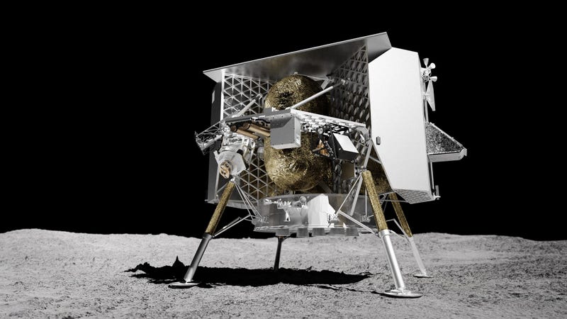 Astrobotic lunar lander