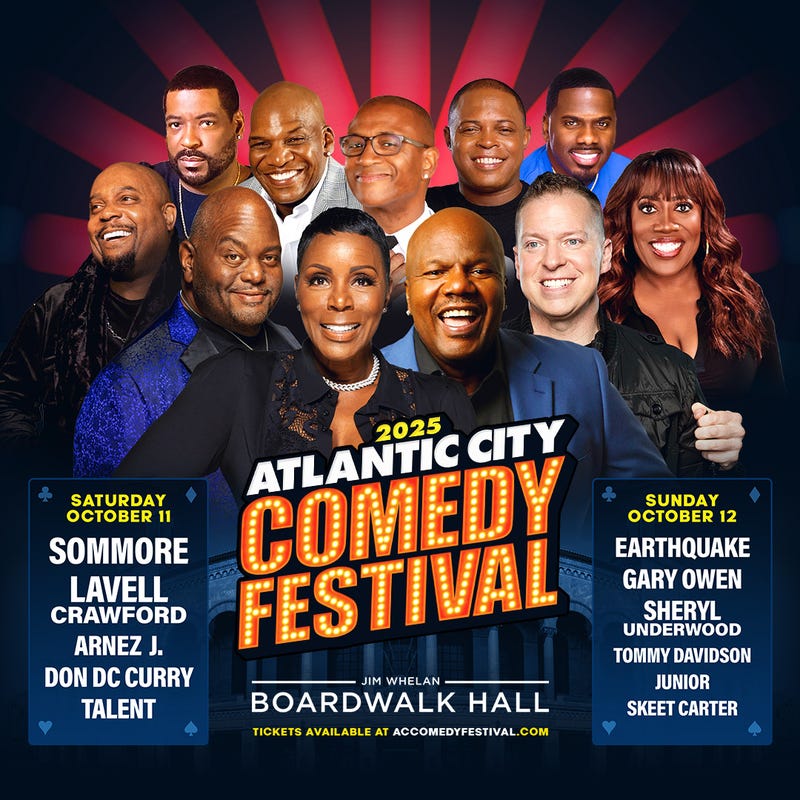 Listen for Your Chance to Win Tickets to the AC Comedy Festival