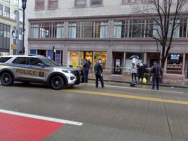 Downtown Pittsburgh shooting