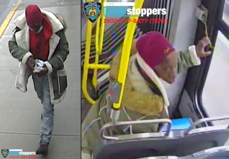 The NYPD released surveillance images of a suspect Monday in the Feb. 28 attack