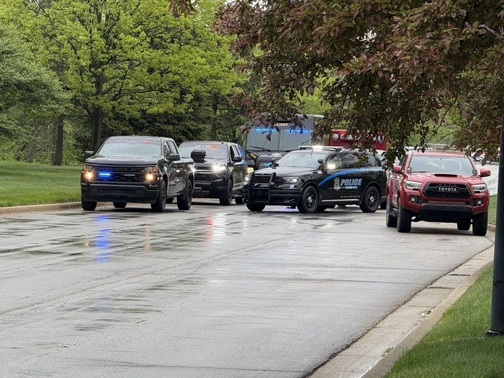 Police involved in search