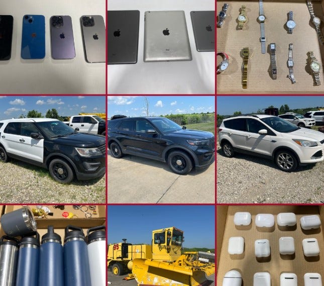 Phones, jewelry, vehicles and more available at Pittsburgh International Airport's 2025 auction
