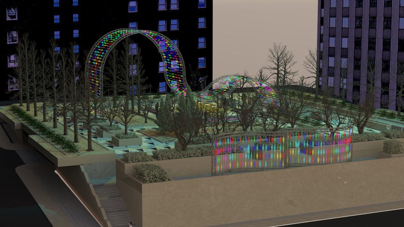 Aurora at Mellon Square