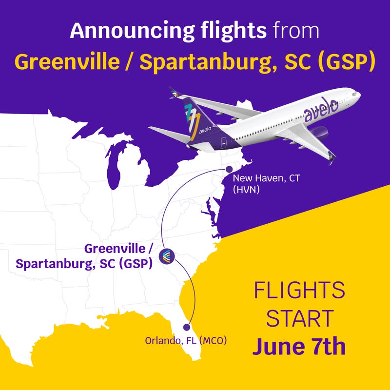 New flights graphic