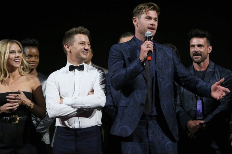 Avengers cast