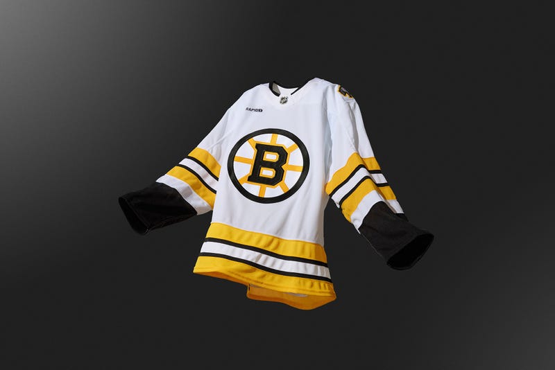 The Bruins' new road jerseys