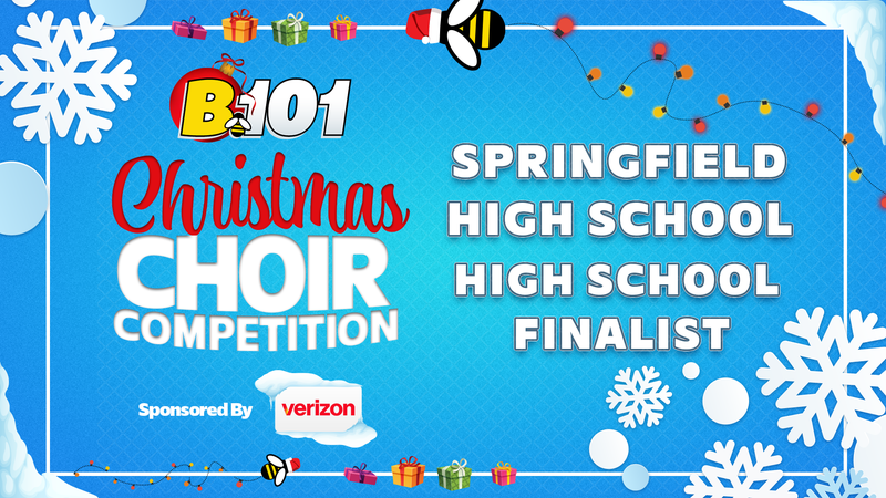 Springfield High School Advances to High School Finals of B101's 2024 Christmas Choir Competition