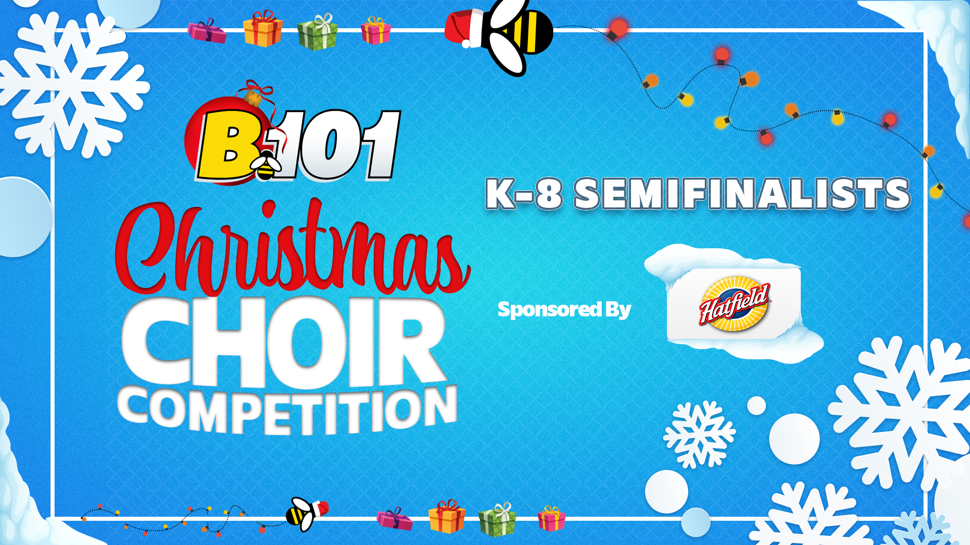 Congratulations 2024 K-8 Christmas Choir Competition Semifinalists