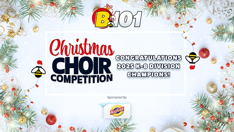 Congratulations, B101's 2025 K-7 Christmas Choir Competition Champions