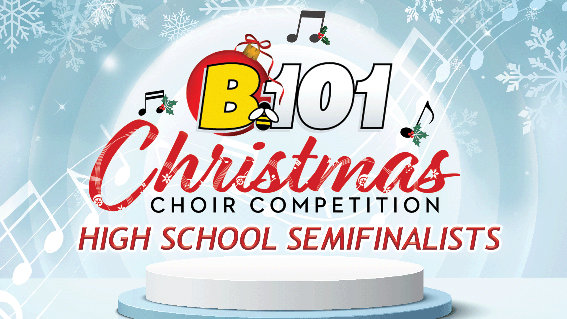 Congratulations 2023 High School Christmas Choir Competition Semifinalists