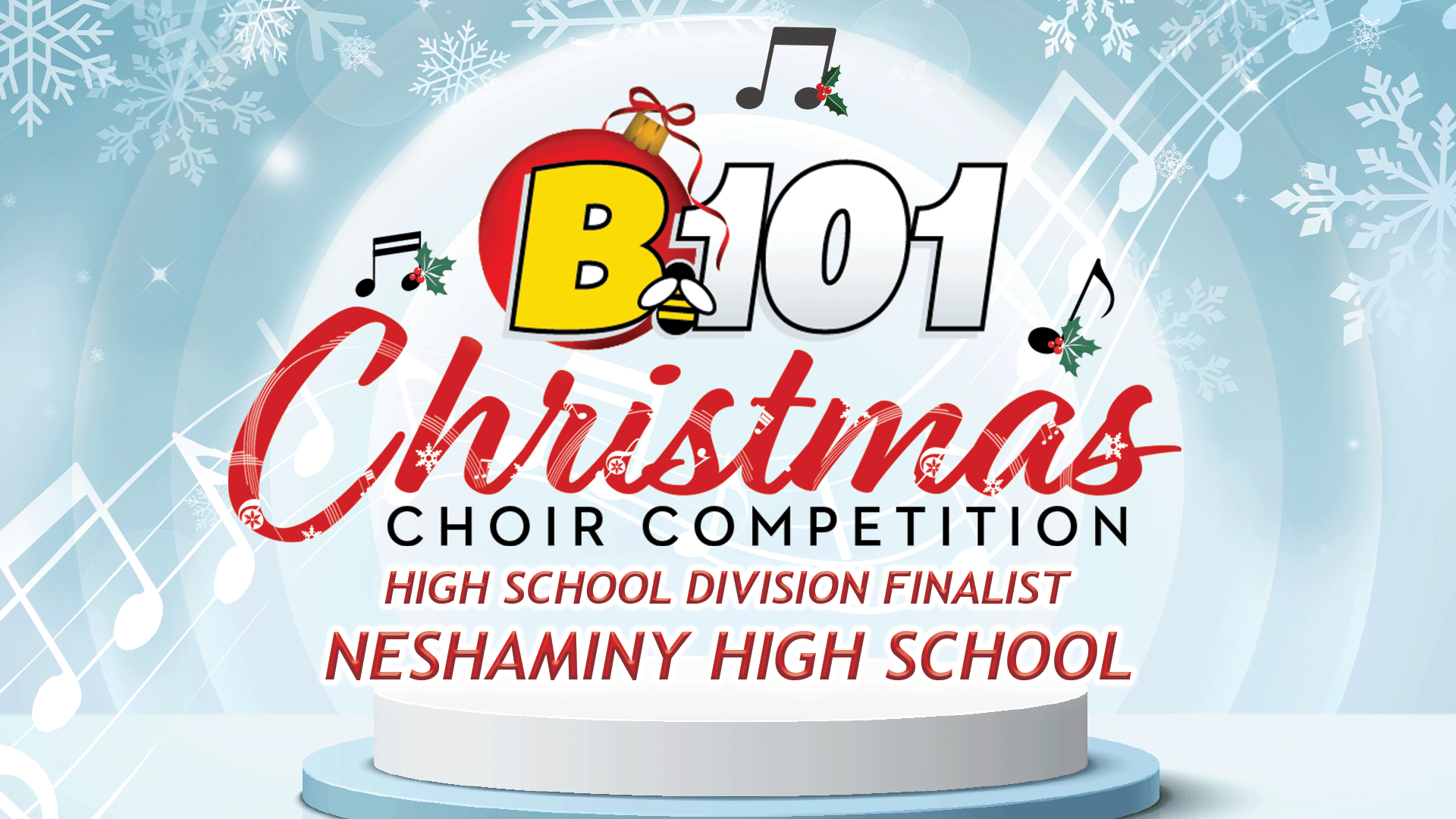 Neshaminy High School Advances to High School Finals of B101's 2023 Christmas Choir Competition