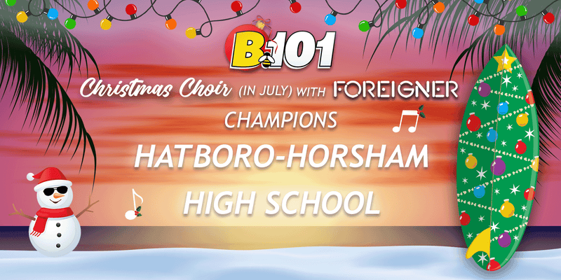 Christmas Choir In July with Foreigner Champs