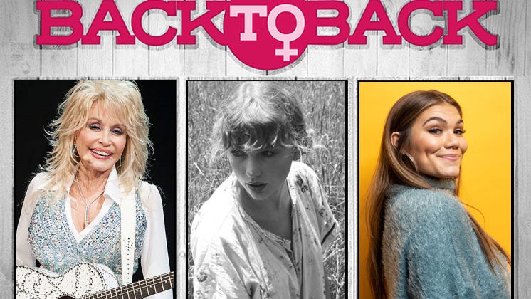 RADIO.COM’s Back To Back: Dolly Parton, Taylor Swift, and Abby Anderson