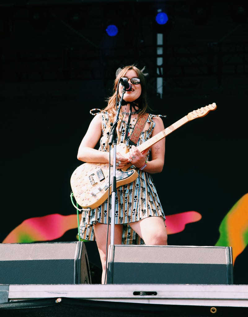 Wet Leg playing at Austin City Limits Music Festival 2022