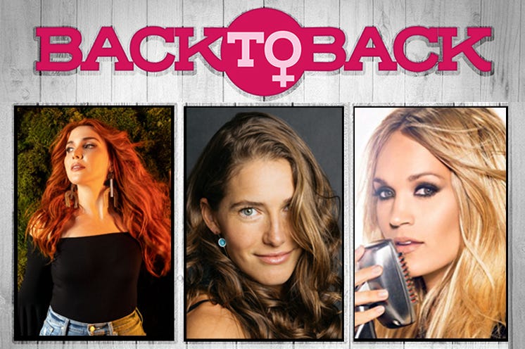 Caylee Hammack, Caroline Jones, and Carrie Underwood