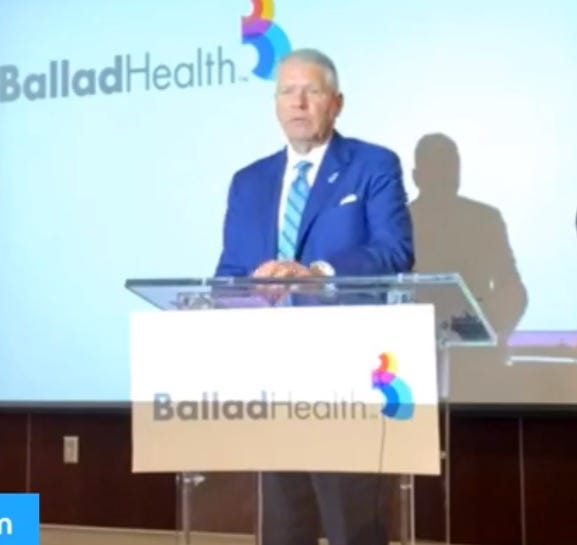 Ballad Health Chief Operating Officer Eric Deaton