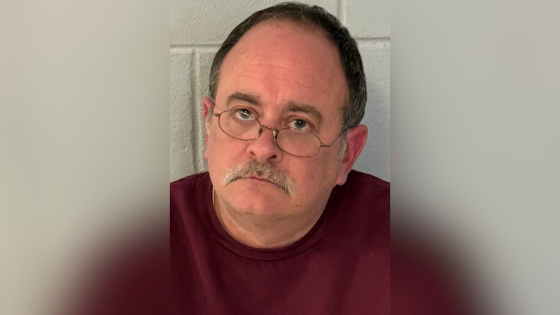 Booking photo of 55-year-old Richard Doerrmann.