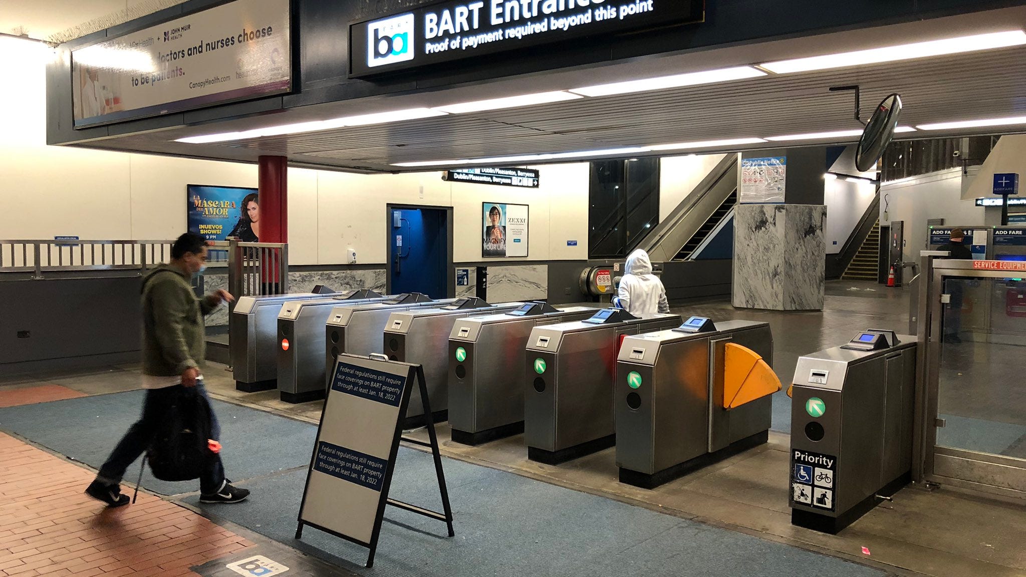 BART sees highest ridership numbers since the start of the pandemic