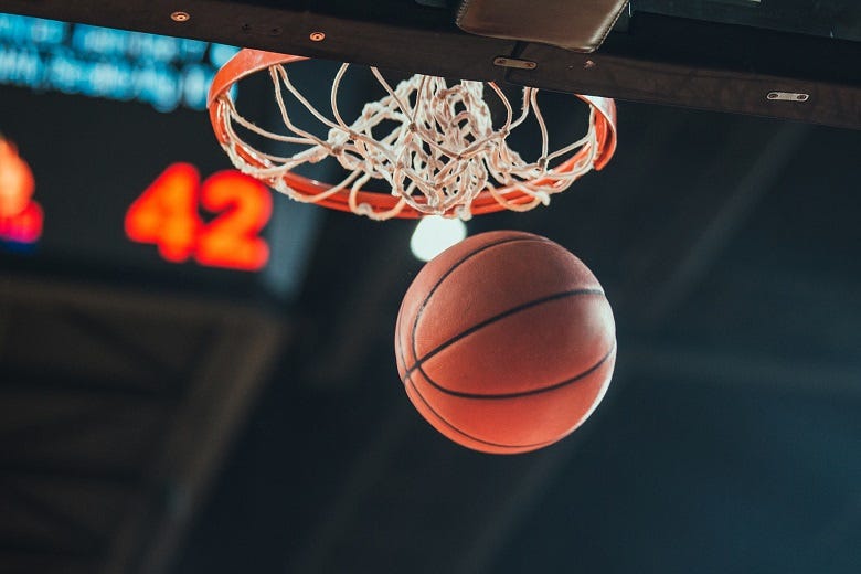 basketball & hoop